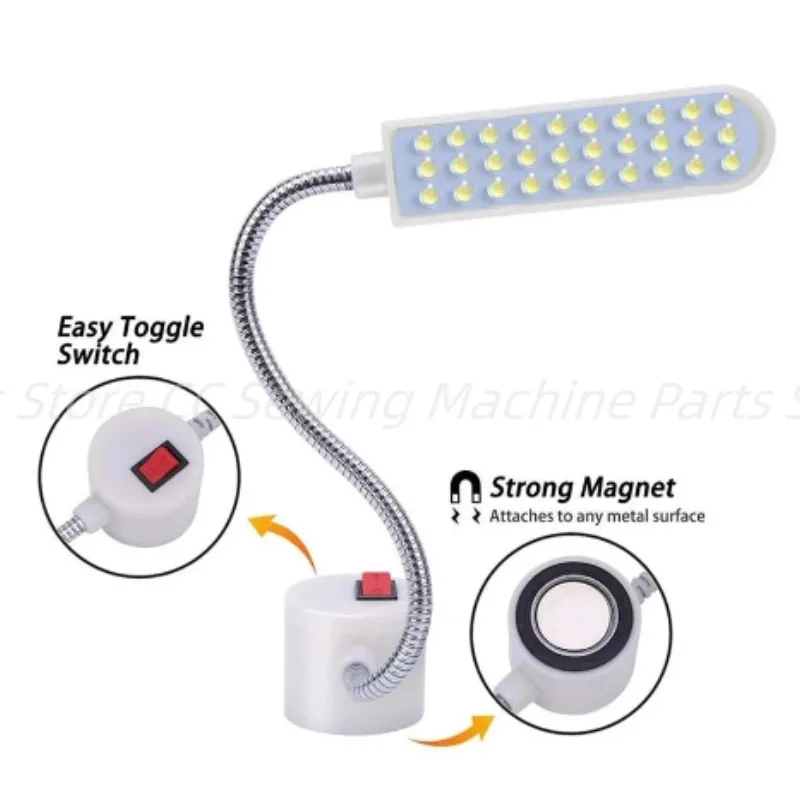 Magnetic Drill Press - ماكينة خياطة الإضاءة أضواء LED متعددة