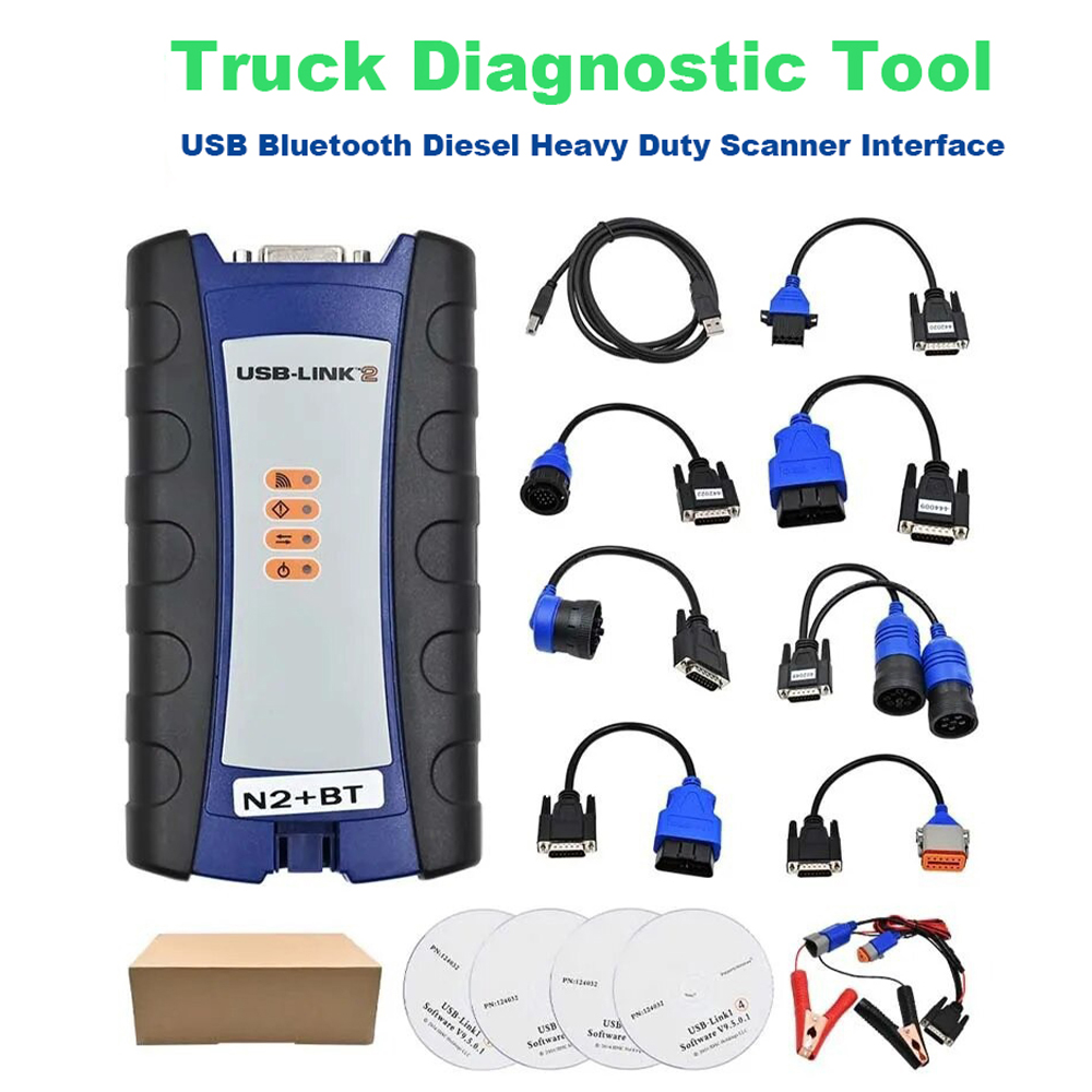 أداة تشخيص الشاحنات NEXIQ USB  - مراجعة Heavy Equipment Diagnostic Software وسعره