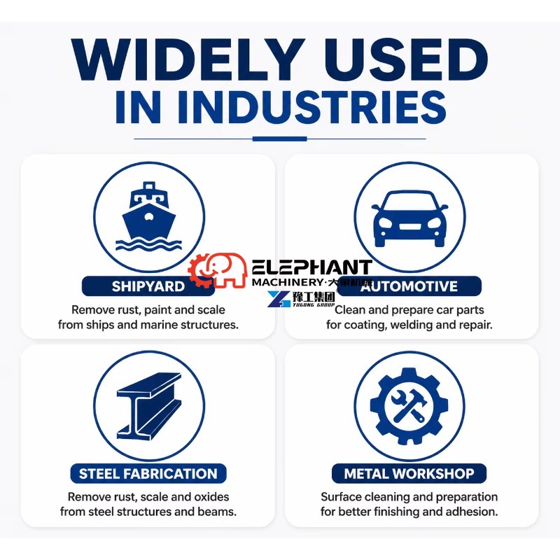 آلة سفع بالرمل صناعية رائجة ال - مراجعة Heavy Equipment Used For Sale وسعره